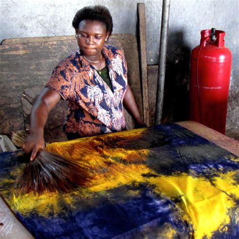 Hand Dyed African Batiks The African Fabric Shop