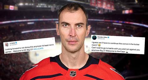 Capitals Players Respond To Zdeno Chara Signing Grateful They No