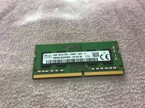 SK HYNIX 4GB 1Rx16 PC4 2400T COMPUTER RAM MEMORY HMA851S6AFR6N UH EBay