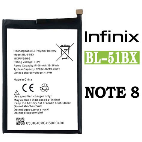 Infinix Note Battery Hot Battery BL BX Lazada PH