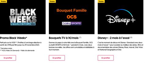 Forfaits Box Smartphones Et Tv Le Black Friday D Orange Sfr Et