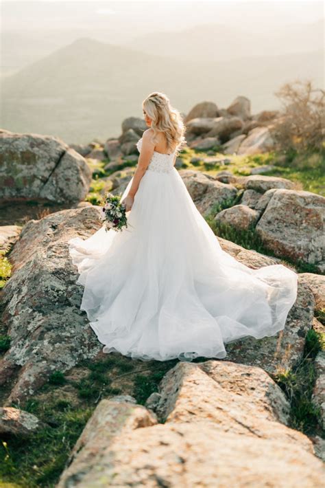 Brooke Romantic Bridal Portraits on Mount Scott // Wichita Mountains Wildlife Refuge // Oklahoma ...