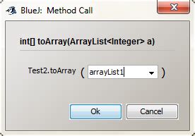 Java How Do I Enter Parameters For An Arraylist In Bluej Stack