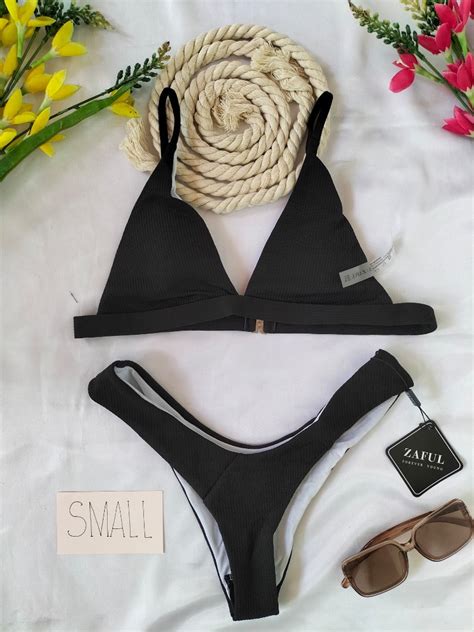 Two Piece Black Bikini On Carousell