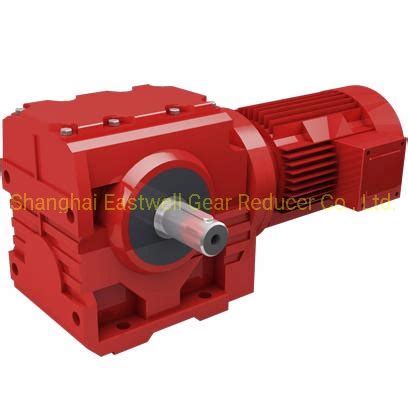 S Series Worm Helical Gear Motor Reducer China Helical Worm Gear