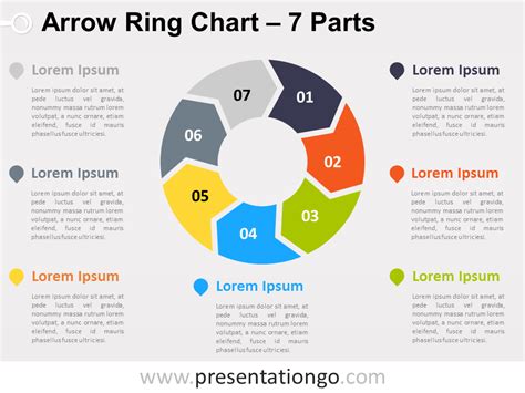 Powerpoint Circular Arrow Template