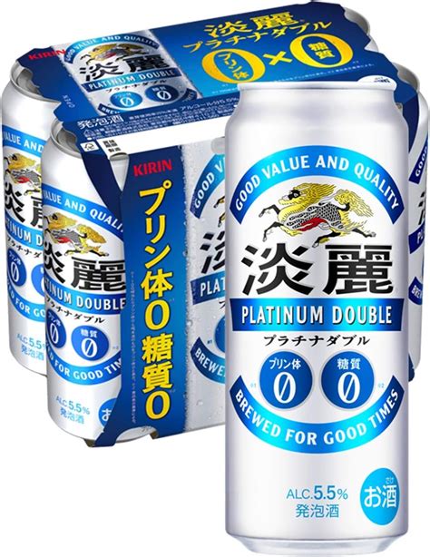 Jp 【発泡酒】 糖質ゼロ・プリン体ゼロ キリン 淡麗プラチナダブル 500ml×6本 食品・飲料・お酒