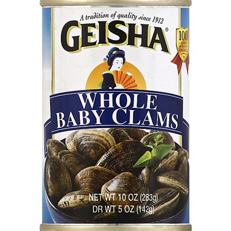 Geisha Whl Baby Clams Canned Tuna And Seafood Foodtown