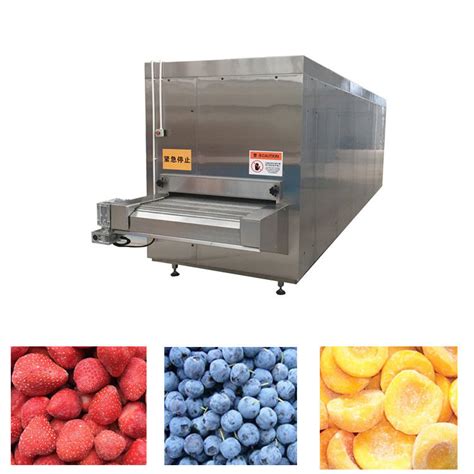 Iqf Quick Freezing Refrigeration Food Freezing Machine