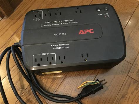 Ups 無停電電源装置 Apc Es550 バッテリ バックアップ サージ保護 コンセント ジャンク 8 の落札情報詳細 ヤフオク落札価格