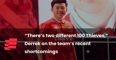 Esportsgg Theres Two Different 100 Thieves” Derrek On The Teams