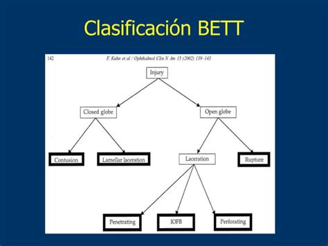 Manejo Del Trauma Ocular Abierto Ppt Pptx