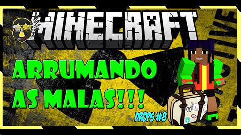 Minecraft Area Drops Arrumando As Malas Destino Lua Youtube