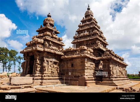 Shore Temple Mahabalipuram Temple Mahabalipuram Mamallapuram Tamil