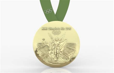 2016 Rio Olympics Medal 3d Print Model 3d Print Model 3d Printing