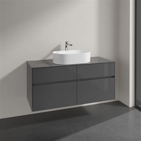 Villeroy Boch Collaro Lavabo Poser Avec Meuble Sous Lavabo Embrace