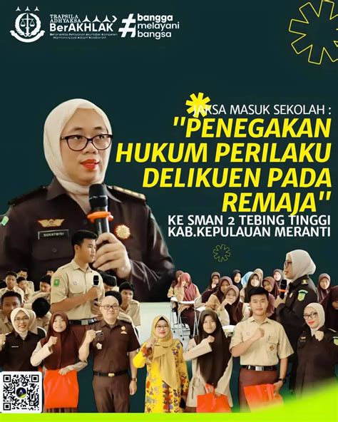 Tim Penkum Kejati Riau Gelar Penyuluhan Hukum Program Jms Di Sma Negeri