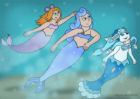 (COM) Deep Sea Mermaids by SparkBolt3020 on DeviantArt