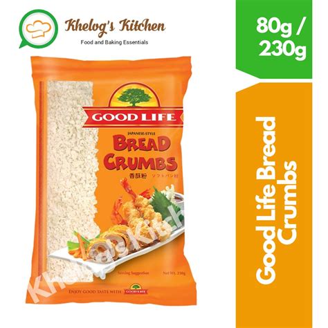 Good Life Bread Crumbs 80g230g Shopee Philippines