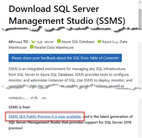 Sql Server Management Studio Baixar E Instalar O Ms Ssms