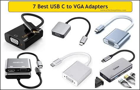 Descubre El Adaptador Usb C A Vga Perfecto Para Tu Port Til En