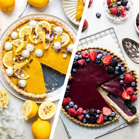 10 Pretty Summer Fruit Tarts Epic Vegan Eats