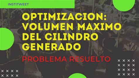 Problema de maximos y minimos 2º bachillerato YouTube