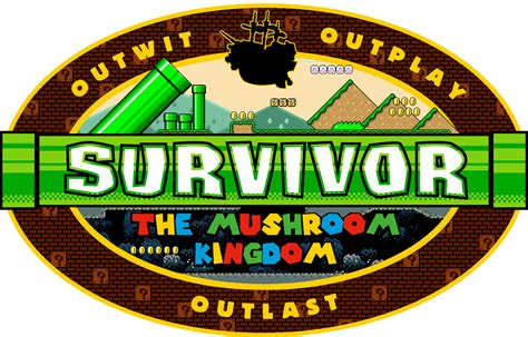 A new custom Survivor logo: this time, set in the mushroom kingdom! : r ...