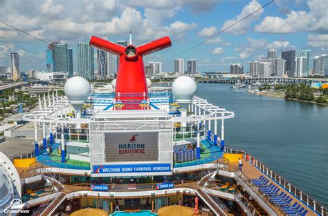 Video Tour Of Carnival Cruise Lines Newest Ship Carnival Horizon