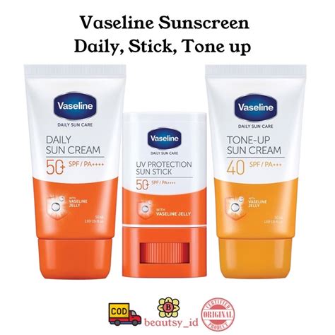 Jual Vaseline Daily Sun Care Sunscreen Daily Sun Cream Spf