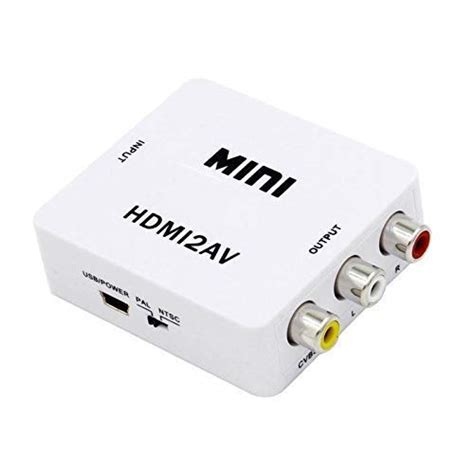 Buy Ibest Premium Mini Hdmi2av Up Scaler 1080p Hd Video Converter Media