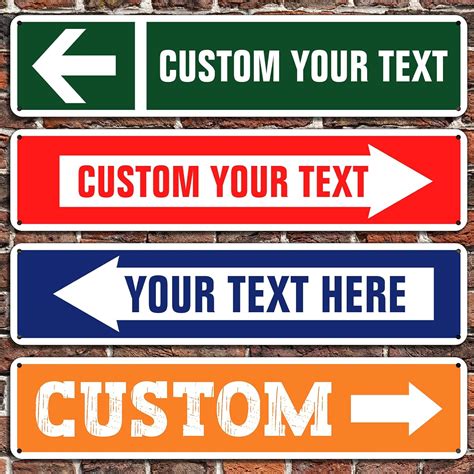 Amazon.com : Custom Street Signs - Personalized Street Sign Customized ...