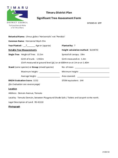 Fillable Online Fact Sheet Ulmus Glabra Horizontalis Fax Email Print