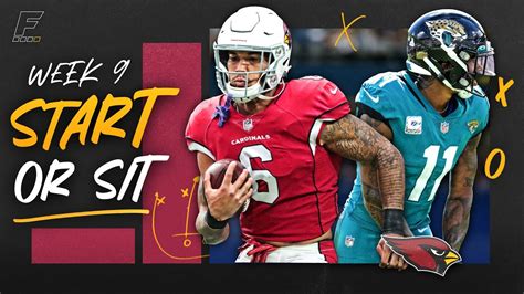 Week 9 Must Start Or Sit Fantasy Lineup Advice Surprising Flex