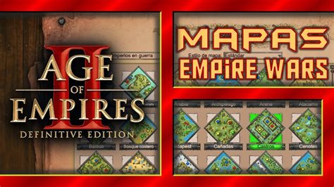 Los Mapas En Empire Wars Age Of Empires Definitive Edition Youtube