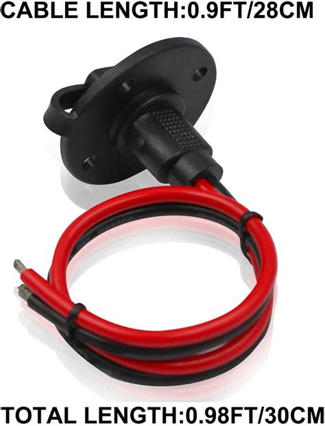 Sae Plug Solar Sae Socket Sidewall Port Diy Cord Sae Cable Quick Disconnect Solar Panel Mount ...