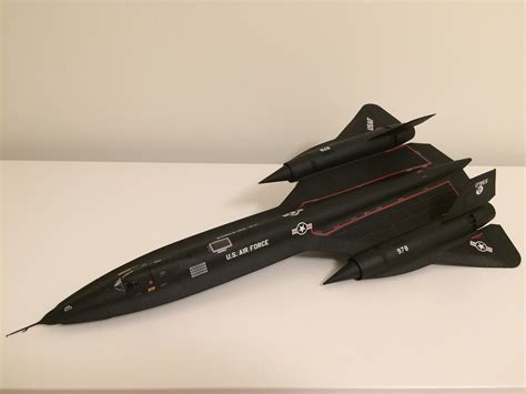 Pro Built Scale Model Built Sr Blackbird Built To Etsy