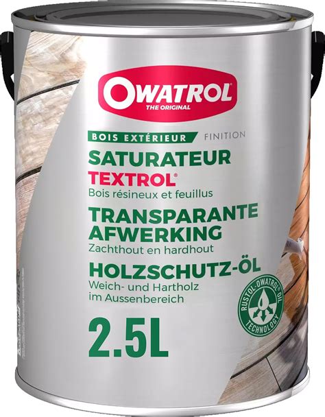 Owatrol Textrol Saturateur Pour Bois Tendres Ext Rieurs L Ch Ne Dore