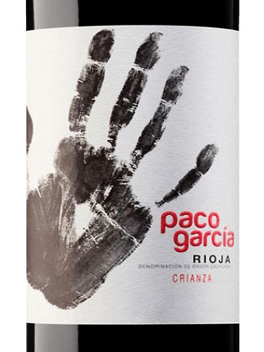 2016 Paco Garcia Crianza Vivino Us