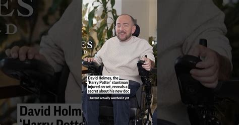 David Holmes, the ‘Harry Potter’ stuntman injured on set, reveals a ...