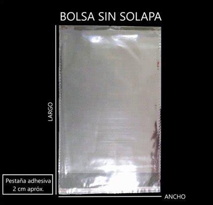 Bolsas Adhesivas Sin Solapa Mil Empaques