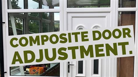 Composite Door Adjustment Loose Hinge Fix YouTube