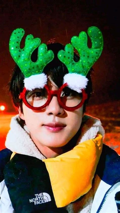 Merry Christmas Guys Bts Wallpaper Bts Seokjin Bts