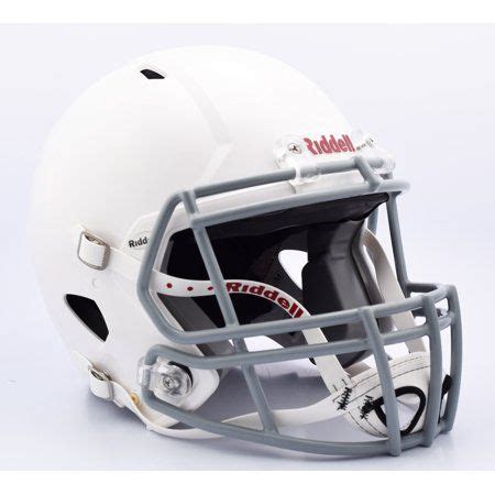 Riddell Speedflex Youth Football Helmet White Gray Large DREASU