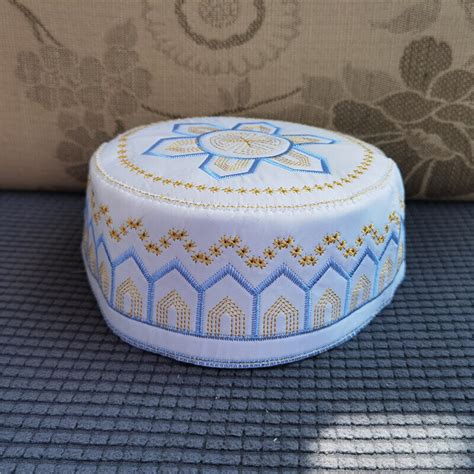 Muslim Hats Four Seasons Embroidery Arab Men Prayer Hat Musliman Turban ...