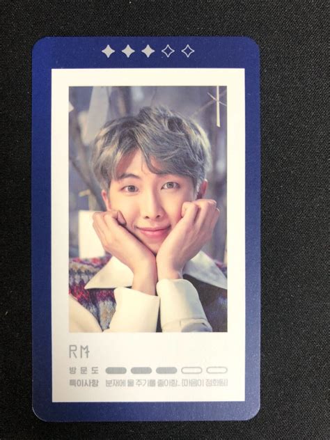 Bts 5th Muster Magic Shop Official Guestbook Photocard Select Member Kpop Goods Ebay