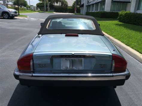 Jaguar Xjs V Convertible Low Miles Garage Kept Florida Showroom