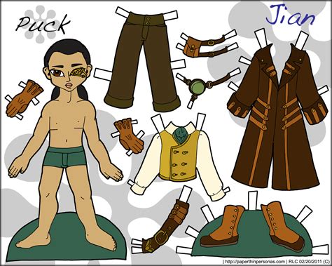 Printable Paper Dolls From Paper Thin Personas