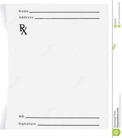 Free Printable Prescription Pad Free Printable