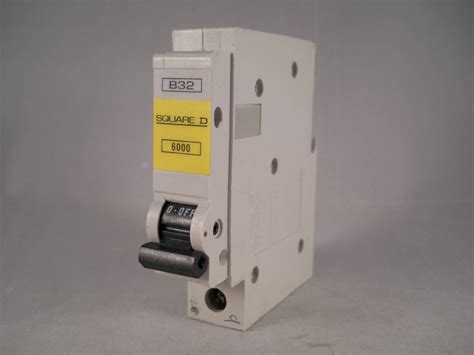 Square D Qoe Mcb Single Pole Qwikline Breaker Type B A